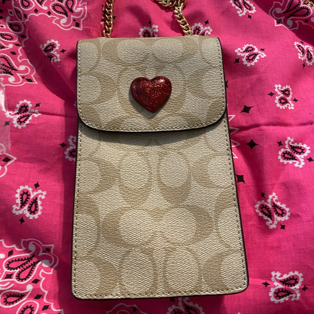 ❤️❤️Coach phone size crossbody❤️❤️